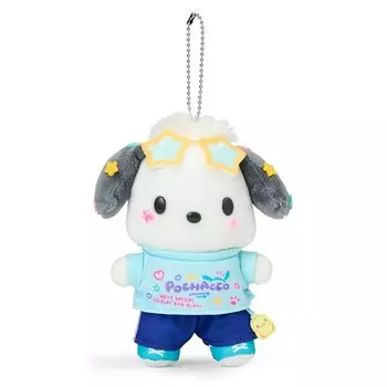 Sanrio Талисман Гакуэн Кирамэки Полиэстер и Возраст 6 и 609650 Держатель, Фестиваль, Почакко, Сталь, Вверх,