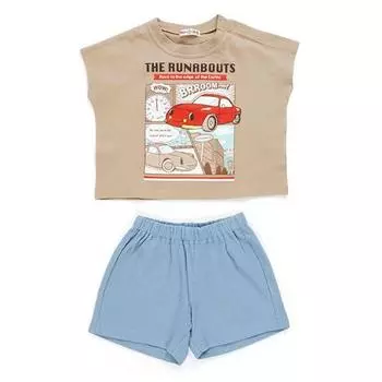 sanrio the runabouts t-shirt & pants set 100cm 930890