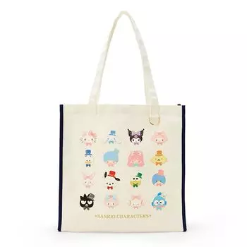 Sanrio Tote Bag Make You Like It Even Sanrio Characters Width 38 x Depth 14 x Height 38 cm not include Handle 61 cm A4 size 664413 (I ll More) Approx.