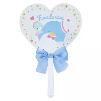 Sanrio Tuxedo Sam Clear Mini Fan (Nico Nico) 766496