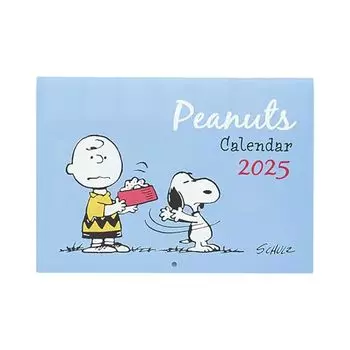 Sanrio Wall Calendar Horizontal 2025 Snoopy Wall Hanging 452939