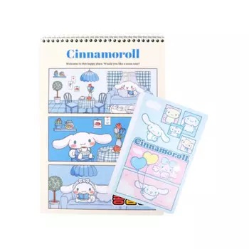 Sanrio wireless comprehensive book + A5 note set Sanrio notebook Cinnamoroll Kuromi pochacco