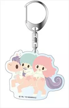 Sanrio x teracco Акриловый брелок Little Twin Stars
