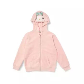 sanrio zip hoodie флисовый девчачий розовый