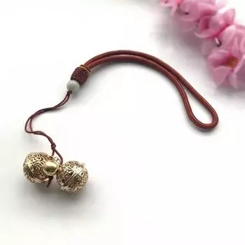 Саншэн III плетеный колокольчик на щиколотку Байфэн Цзюреба дворцовый колокольчик браслет кулон жетон Императора Дунхуа женский