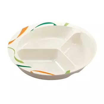 Sanshin Kako Three Partition Plate Made in Japan Iroha UMS200RIRH