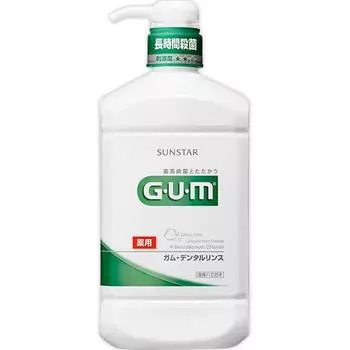 Санстар ГУМ. Ополаскиватель для десен [Обычный тип] 960 мл (Квази-лекарство) Ополаскиватель для полости рта для профилактики заболеваний пародонта 960 мл. Профилактика заболеваний пародонта