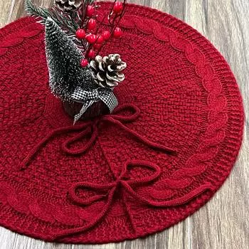 Santa Claus Approved Christmas Tree Skirt Add Cheer And Charm To Holiday Home Christmas Decorations белый