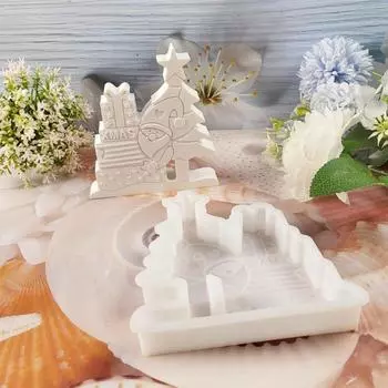 Санта-Клаус силиконовая форма 3D силиконовая форма для литья смолы антипригарные формы для изготовления свечей поделки для ароматерапевтических свечей spain
