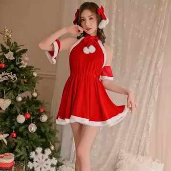 Santa Cosplay Sexy Erotic Lingerie Erotic Underwear Extreme Cute Christmas Cosplay Disguise Christmas Costume Erotic Cosplay Present Christmas Cosplay