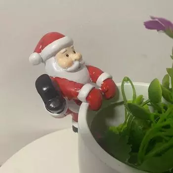 Santa Eyecatching Claus And Snowman Planter Wall Art Great For Decor Christmas Santa