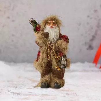 Санта-Клаус кукла мультяшная фигурка витрина для офиса праздничная статуя милый декор 30 CM Tall