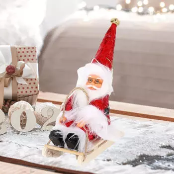 Санта-Клаус Кукла Рождественские Украшения Главная Новинка Рождественская Вечеринка белый