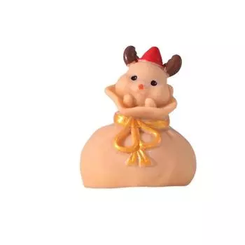 Санта-Клаус Миниатюрная Модель Снеговика Микро Пейзаж Рождественские Украшения Офисных Работников C