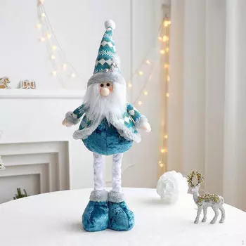 Санта-Клаус Рождественское украшение для стола Кукла Подарочный орнамент для полки Праздник