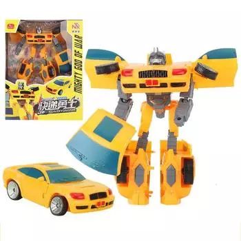 Сэнтай Сид Супер Судьба Броня Деформация Робот Транспортное средство Бог Зверь Меха Игрушка Yellow