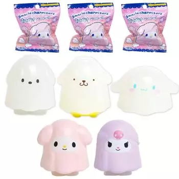 Santan sanrio Персонажи Sanrio Призрачный шарик для ванны Набор из 3 персонажей Серия Соли для ванны Все 5 типов Массовая покупка Счастливый мешок