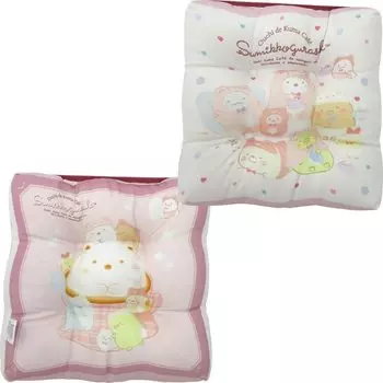 Santan Sumikko Gurashi School Child Seat Cushion Kuma Cafe Sumikko Cushion with Rubber Strap Chair 324499