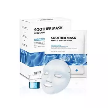 SANTE DERMATOLOGY Успокаивающая маска 10 шт.