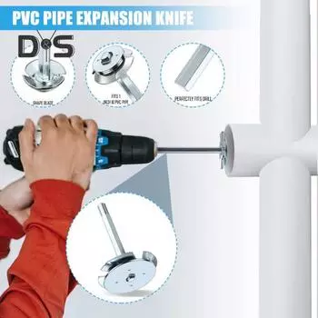 Сантехнические фитинги из ПВХ, розетка, нержавеющая, высокая прочность, широкая совместимость, расширитель для труб из ПВХ, практичные сантехнические инструменты 1/2inch