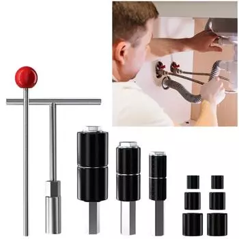 Сантехнические инструменты иглы 1/2 дюйма/3/4 дюйма/1 дюйм водопроводный инструмент стопорный инструмент сантехнические инструменты штифт кухня ванная комната ремонт сантехника набор инструментов