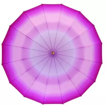 Santos Umbrella 55cm 16 Ribs Gradient Umbrella Kasumi Pink B JK-17-01