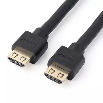 Sanwa Direct HDMI Cable 10m Full HD 3D Compatible with Latch Black Built-in 500-HDMI012
