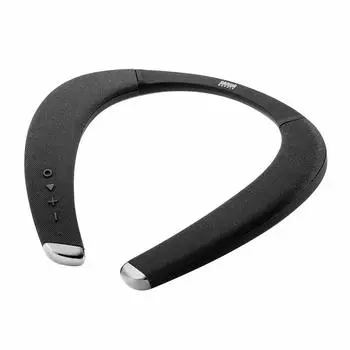 Sanwa Direct Neck Speaker Bluetooth LL Совместимость с низкой задержкой для телевизора 11 часов непрерывного воспроизведения Водонепроницаемый IPX5 Поддержка вызовов Совместимость с apt-X