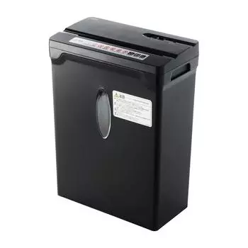 Sanwa Direct Shredder бытовой электрический степлер для поперечной резки совместимый с форматом A4 10 листов измельченный черный 400-PSD031 чёрный