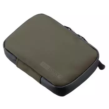 Sanwa Direct Smart Key Holds 2 Smart Keys and 2 Waterproof and Features a Watertight Includes Key Case, Cards, Dustproof, Zipper, Ring, Khaki,