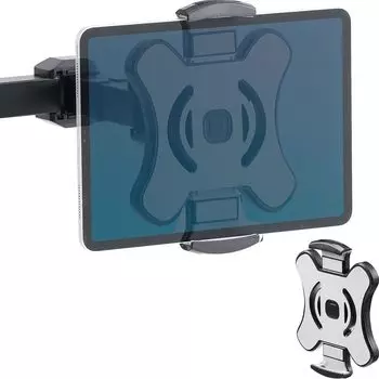 Sanwa Direct Tablet Holder VESA Mount inches Load Capacity 2kg Mobile Monitor Monitor Arm 7-16 100-MR206