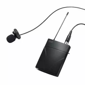 Sanwa поставляет беспроводной штыревой микрофон MM-SPAMP8WPM чёрный