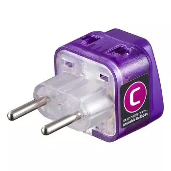 Sanwa поставляет зарубежный адаптер преобразования мощности Eleplug WC (Вся Европа) TR-AD14