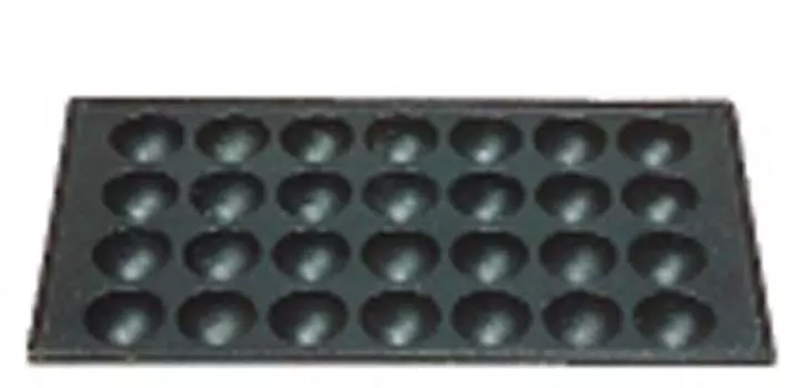 Sanwa Seiki Seisakusho Takoyaki Iron Plate 28 Holes Iron Casting GTK10