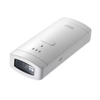 Sanwa Supply Bluetooth-совместимый считыватель 2D-штрихкодов (антибактериальный) BCR-BT2D3W