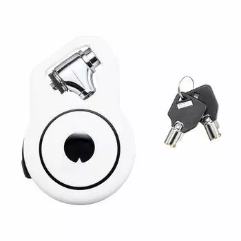 SANWA SUPPLY Цилиндровый замок с проволочной защитой Roll-up SLE-41S белый