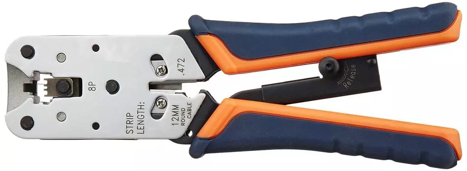 Sanwa Supply crimping tool (with ratchet) LAN-TL8