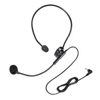 Sanwa Supply громкоговоритель головной микрофон 1м MM-SPAMP2 Hands-free MM-SPHM2 чёрный