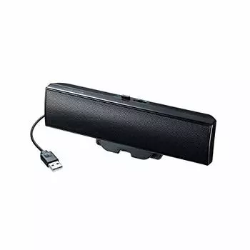 Sanwa Supply MM-SPU17BK USB sound bar speaker