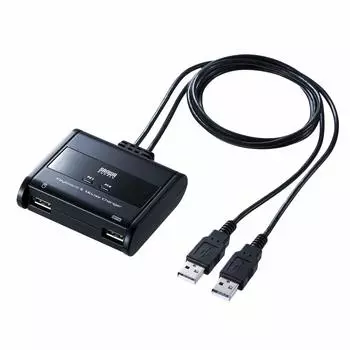 Sanwa Supply ПК-переключатель для клавиатуры и мыши (21) SW-KM2UU