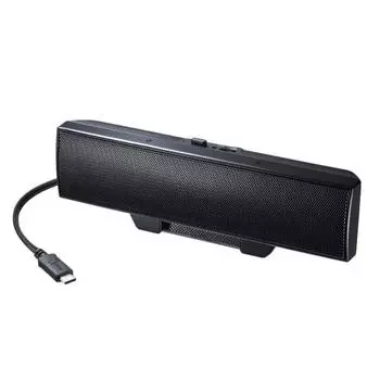 Sanwa Supply Type-C Sound Bar Speaker MM-SPUTC1BK