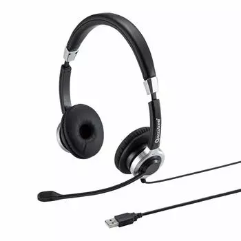 Sanwa Supply USB headset with noise canceling microphone (binaural type) MM-HSU15ANC
