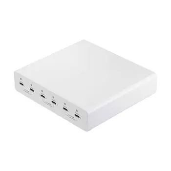 Sanwa Supply USB PD совместимое зарядное устройство переменного тока всего (6 портов, 72 Вт) ACA-PD98 белый