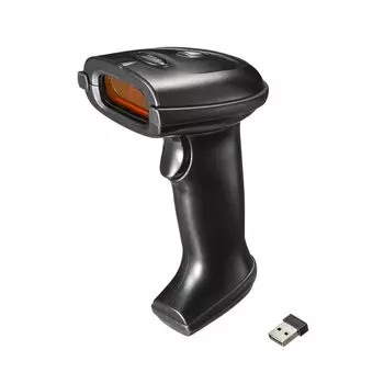 Sanwa Supply Wireless 1D Barcode Reader 2.4G BCR-WL1D1BK
