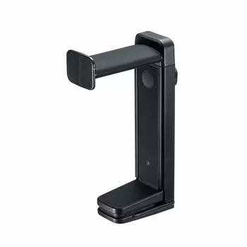 Sanwa Supply вращающаяся на 360 градусов подставка для наушников с функцией регулировки высоты черная 2-полосная PDA-STN25BK