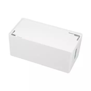 SANWA SUPPLY Ящик для хранения кабельных кранов, размер M, белый и CB-BOXP2WN2 белый