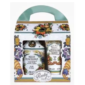 Sanwa Trading Rudy Le Maioliche Le Maioliche Hand Wash Hand Cream Gift Set Hand Wash Hand Cream Gift Set Sicilian Orange Blossom & & оранжевый