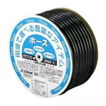 Sanyo Chemical Agriculture and Gardening Hose 50M Drum Winding 1520 NE-1520D50BK чёрный