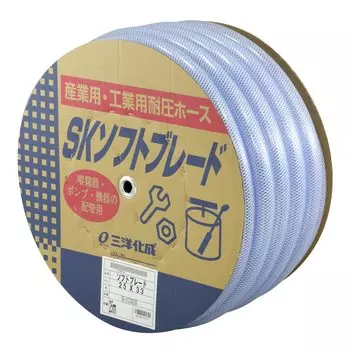 Sanyo Chemical SK Soft Braid Hose 25 x 33mm 25m 25B Clear SB-2533D чистый