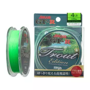 Sanyo Nylon Nylon Approved Trout Super Green Line, GT-R Edition, 150m, 4lb,